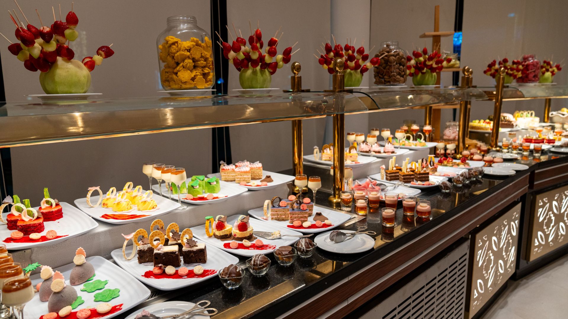 A Display Of Desserts